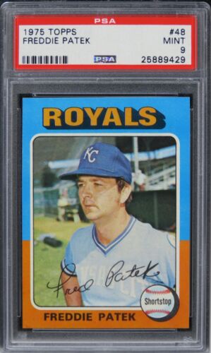 1975 Topps Freddie Patek #48 PSA 9 MINT