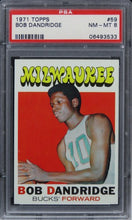Load image into Gallery viewer, 1971 Topps Bob Dandridge HOF #59 PSA 8 NM-MT