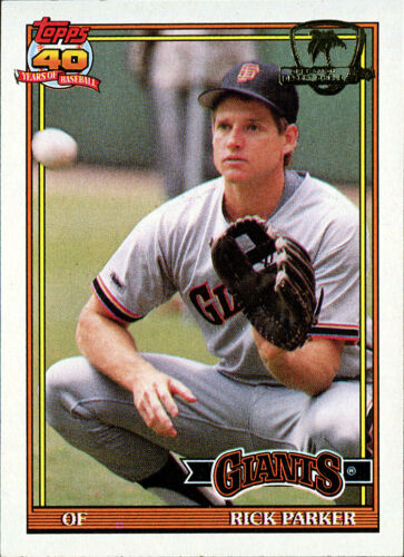 1991 Topps Desert Shield Rick Parker #218