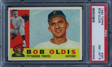 Load image into Gallery viewer, 1960 Topps Bob Oldis #361 PSA 8 NM-MT