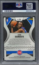 Load image into Gallery viewer, 2019 Panini Prizm Sekou Doumbouya PURPLE PULSAR /35 ROOKIE #261 PSA 9 MINT