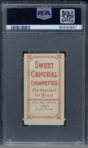 1909 T206 Sweet Caporal 350/30 Harry Hinchman (TOLEDO) PSA 3.5 VG+