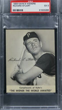Load image into Gallery viewer, 1959 Kahn&#39;s Wieners Richard Stuart PSA 5 EX