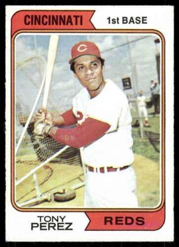 1974 Topps Tony Perez HOF #230 EX-MT