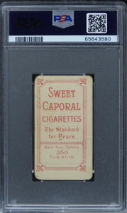 1909 T206 Sweet Caporal 350/30 Jack Hayden PSA 2 GOOD **CENTERED**