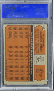 1972 Topps Al Downing #460 PSA 8 NM-MT