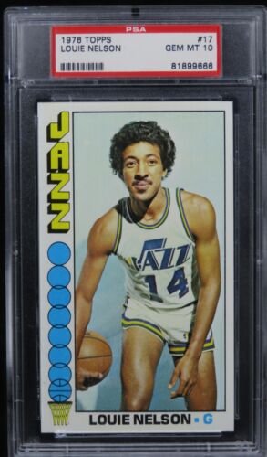 1976 Topps Louie Nelson #17 PSA 10 GEM MINT