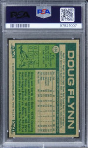 1977 Topps Doug Flynn #186 PSA 9 MINT