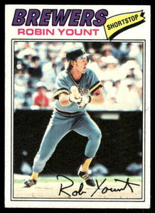 1977 Topps Robin Yount HOF #635 NM