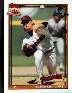 1991 Topps Desert Shield Derek Lilliquist #683