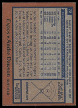 Load image into Gallery viewer, 1978 Topps Andre Dawson HOF #72 EX-MT
