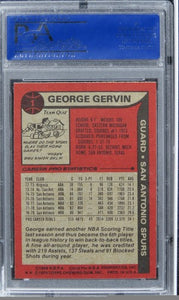 1979 Topps George Gervin HOF #1 PSA 9 MINT