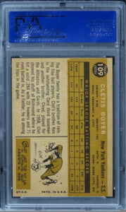 1960 Topps Cletis Boyer #109 PSA 7 NM