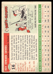 1955 Topps Roy Sievers #16 GOOD