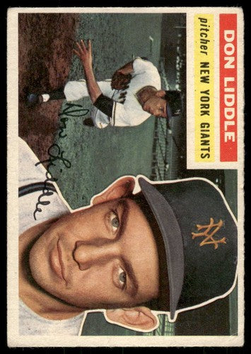 1956 Topps Don Liddle #325 VG-EX