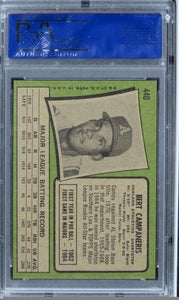 1971 Topps Bert Campaneris #440 PSA 8 NM-MT