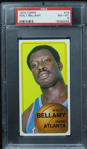 1970 Topps Walt Bellamy HOF #18 PSA 8 NM-MT
