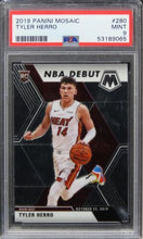 Load image into Gallery viewer, 2019 Panini Mosaic Tyler Herro ROOKIE RC #280 PSA 9 MINT