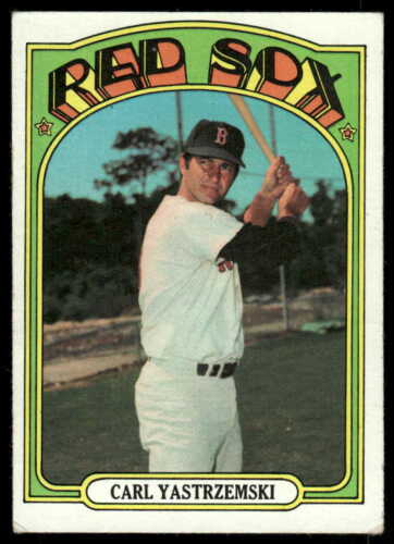 1972 Topps Carl Yastrzemski HOF #37 EX
