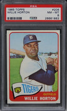 Load image into Gallery viewer, 1965 Topps Willie Horton #206 PSA 8 NM-MT