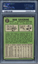 Load image into Gallery viewer, 1967 Topps Bob Saverine #27 PSA 9 MINT