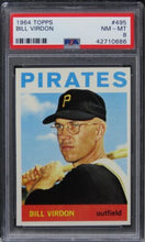 Load image into Gallery viewer, 1964 Topps Bill Virdon #495 PSA 8 NM-MT