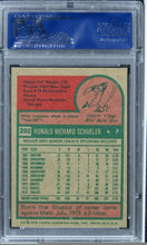 Load image into Gallery viewer, 1975 Topps Ron Schueler #292 PSA 9 MINT