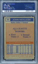 Load image into Gallery viewer, 1972 Topps John Havlicek ALL STAR HOF #161 PSA 9 MINT