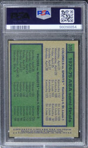 1975 Topps ABA Semi-Finals #309 PSA 9 MINT