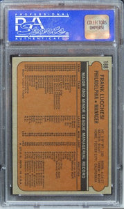 1972 Topps Frank Lucchesi #188 PSA 8 NM-MT