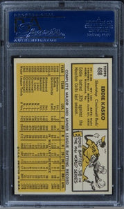 1963 Topps Eddie Kasko #498 PSA 8 NM-MT