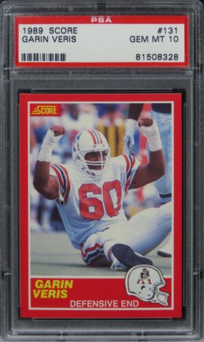 1989 Score Garin Veris #131 PSA 10 GEM MINT