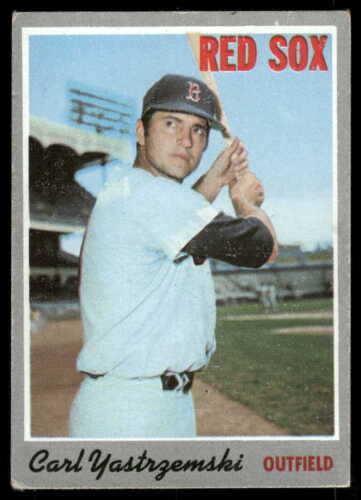 1970 Topps Carl Yastrzemski HOF #10 VG