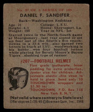 Load image into Gallery viewer, 1948 Bowman Daniel F. Sandifer SHORT PRINT #87 VG-EX