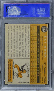 1960 Topps Eli Grba #183 PSA 8 NM-MT