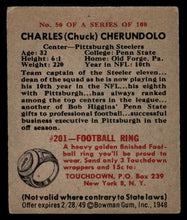 Load image into Gallery viewer, 1948 Bowman Charles (Chuck) Cherundolo #50 VG-EX