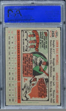 Load image into Gallery viewer, 1956 Topps Dale Mitchell #268 PSA 6 EX-MT