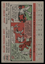 Load image into Gallery viewer, 1956 Topps Billy Hoeft #152 VG