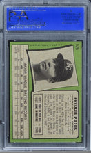 Load image into Gallery viewer, 1971 Topps Freddie Patek #626 PSA 8 NM-MT