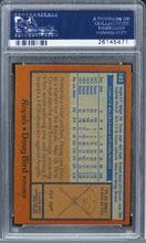 Load image into Gallery viewer, 1978 Topps Doug Bird #183 PSA 9 MINT