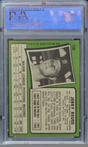 1971 Topps Jerry Reuss #158 PSA 8 NM-MT
