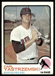 1973 Topps Carl Yastrzemski HOF #245 VG