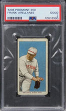 Load image into Gallery viewer, 1909 T206 Piedmont 350 Frank Arellanes PSA 2 GOOD