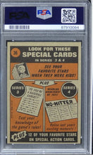 Load image into Gallery viewer, 1972 Topps Jerry Johnson IN ACTION #36 PSA 8 NM-MT