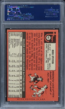 Load image into Gallery viewer, 1969 Topps Mike Epstein LAST NAME IN YELLOW #461 PSA 8 NM-MT