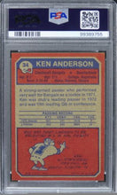 Load image into Gallery viewer, 1973 Topps Ken Anderson #34 PSA 7 NM