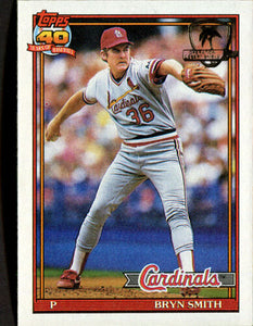 1991 Topps Desert Shield Bryn Smith #743