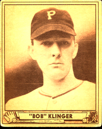 1940 Play Ball Bob Klinger #165 GOOD