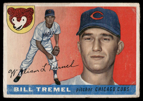 1955 Topps Bill Tremel #52 GOOD