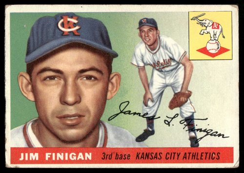 1955 Topps Jim Finigan #14 VG